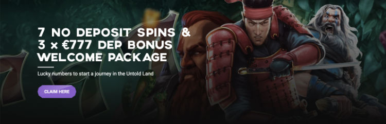Untold Casino Free Spins ohne Einzahlung