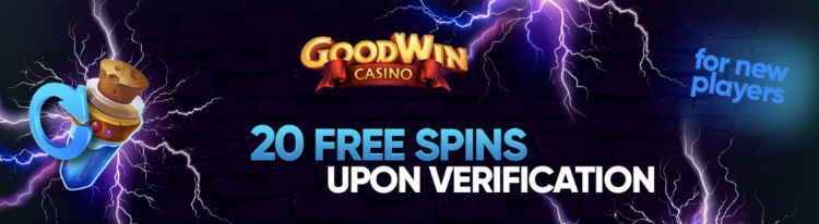 GoodWin Casino Free Spins ohne Einzahlung